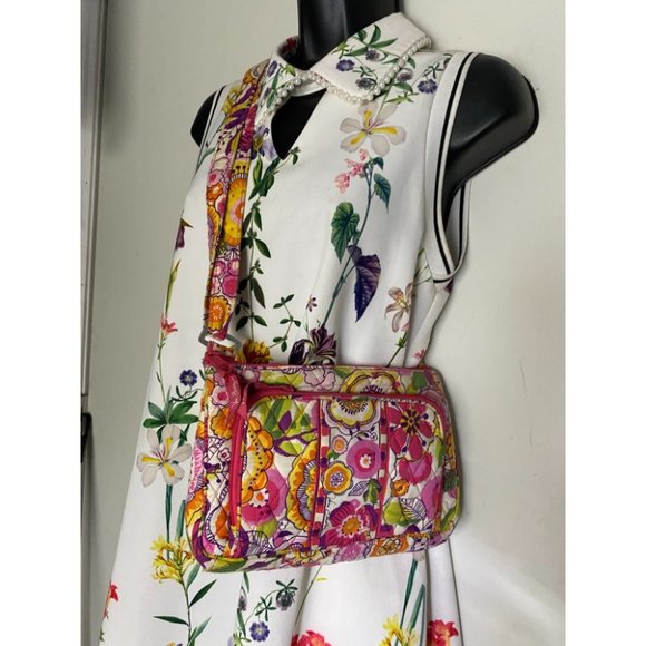 Vera Bradley Small Floral Multicolor Crossbody Bag - Picture 6 of 9
